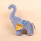 Sweet Elephant Stuffed Animal Plush Toy gray blue elephant 30 cm/11.8 inches 