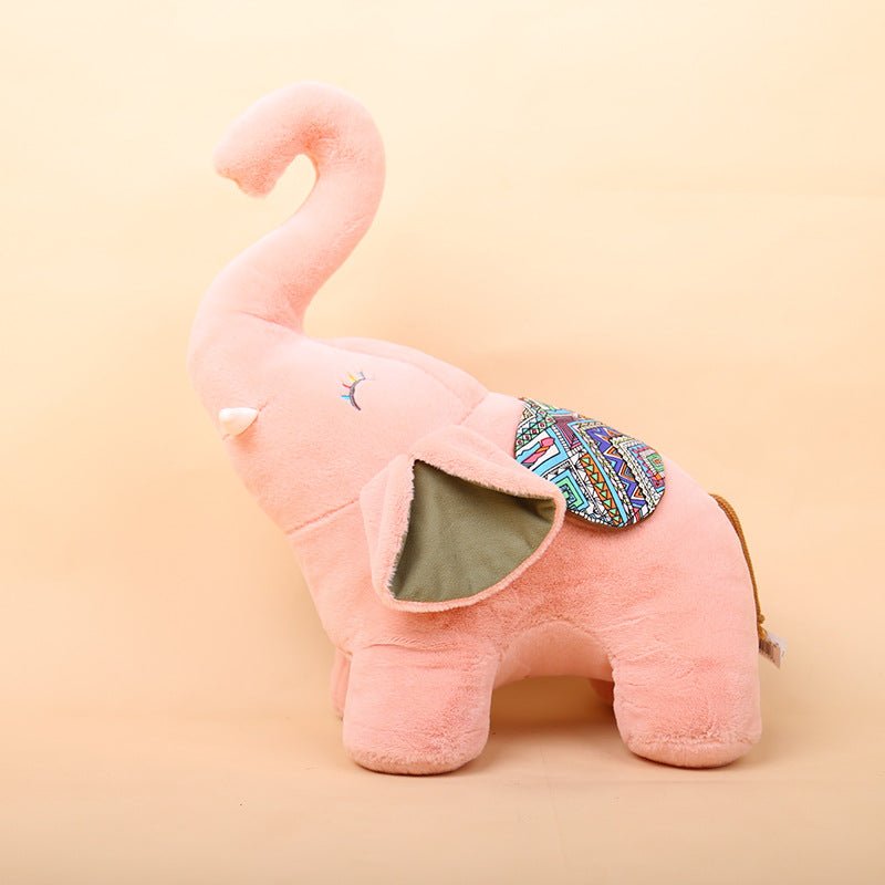 Sweet Elephant Stuffed Animal Plush Toy peach pink elephant 30 cm/11.8 inches 