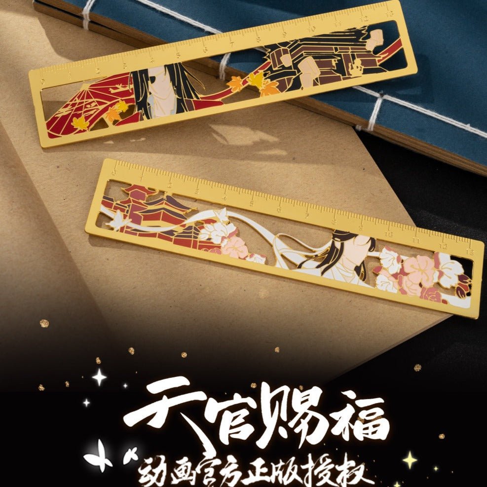 TGCF Hua Cheng Xie Lian Metal Ruler Bookmark - TOY-PLU-102401 - MiniDoll - 42shops