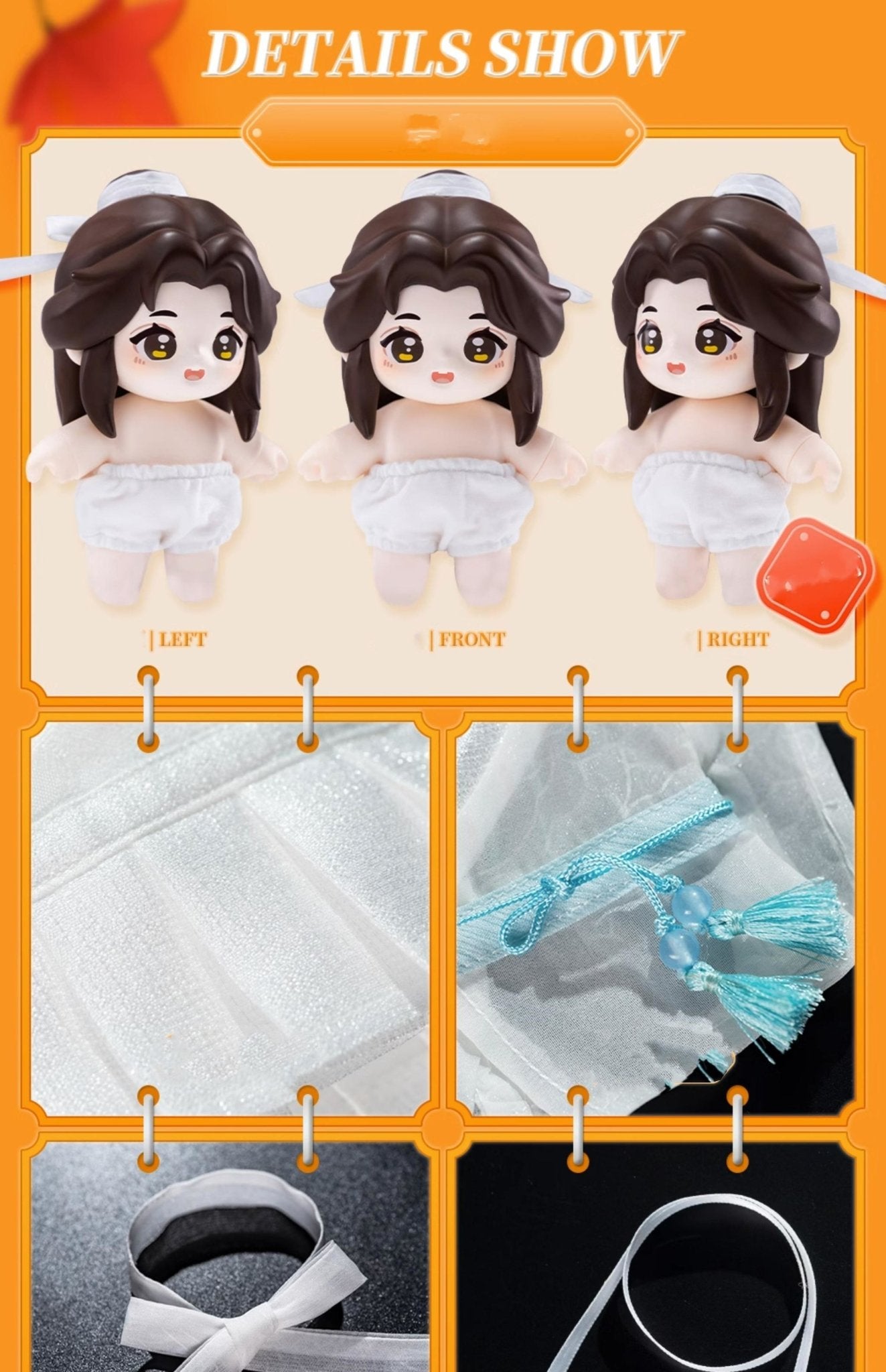 TGCF Xie Lian JOTOS15 Doll Anime Character Toy - TOY-ACC-21401 - minidoll大师 - 42shops