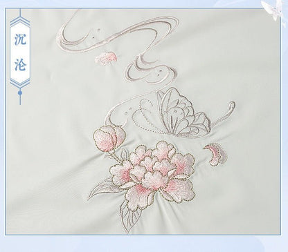 TGCF Xie Lian Embroidered Long Robe Blouse Set 15062:352057