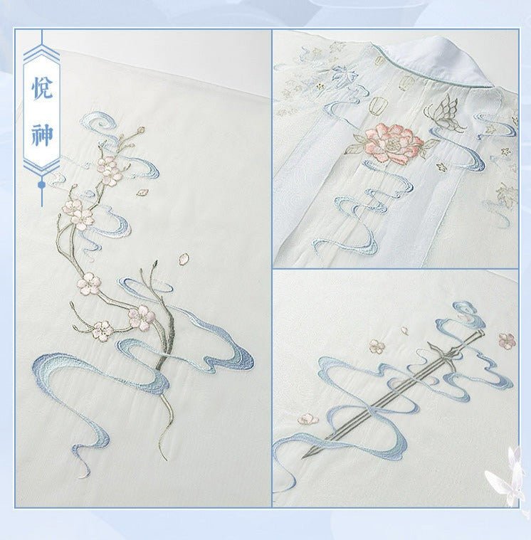 TGCF Xie Lian Embroidered Long Robe Blouse Set 15062:352051 15062:352051