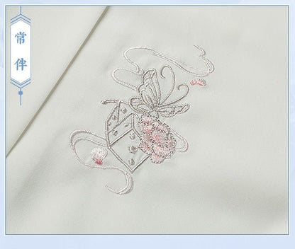 TGCF Xie Lian Embroidered Long Robe Blouse Set 15062:352059