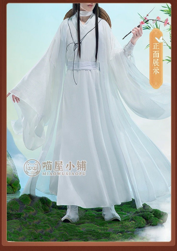 TGCF Xie Lian White Cosplay Costumes 15276:413361 15276:413361