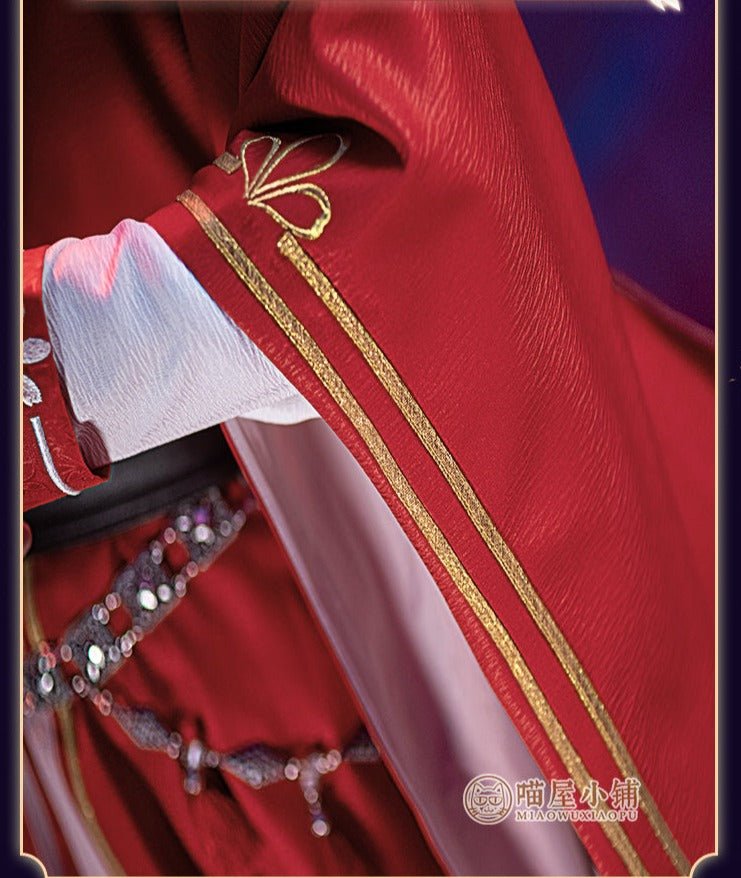 TGCF Youth Hua Cheng Red Cosplay Costume 15048:316557