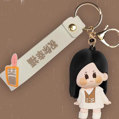 The Knockout Soft PVC Keychain Phone Bag An Xin Gao Qiqiang 29400:402497