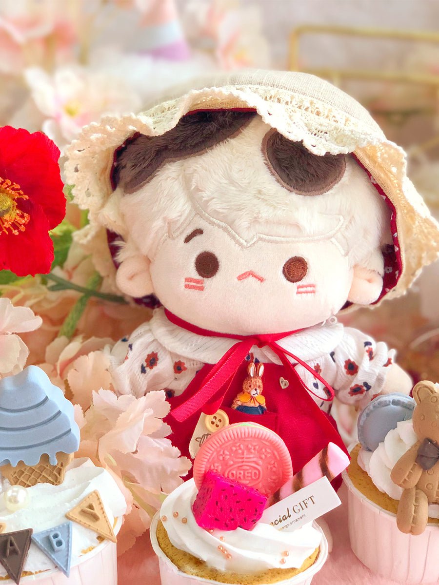 Three-flower Cat Cotton Doll 15cm - TOY-PLU-104101 - Forest Animation - 42shops