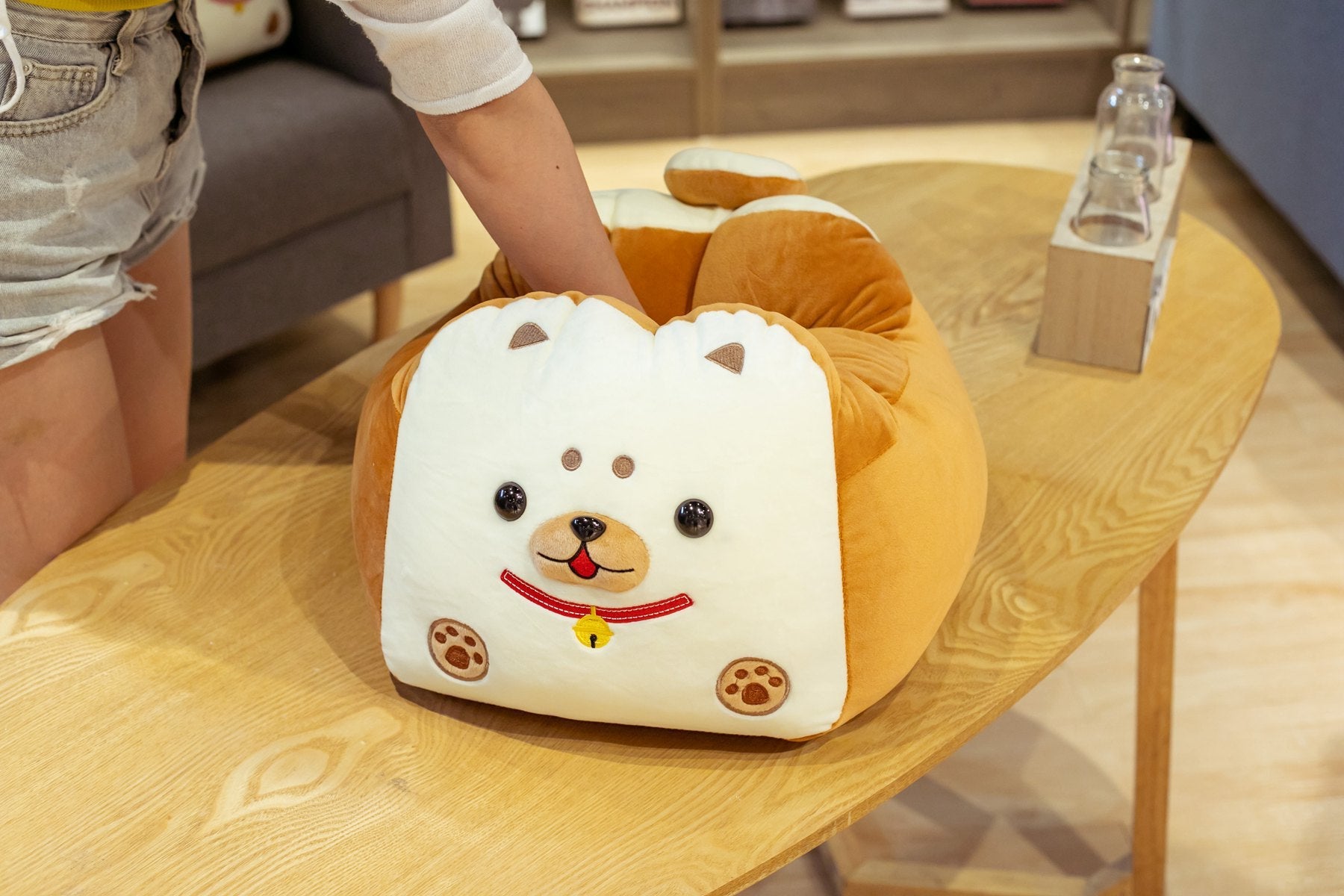 Shiba inu plush pillow hotsell