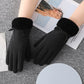 Touch Screen Windproof And Waterproof Wowan Gloves black small ears  