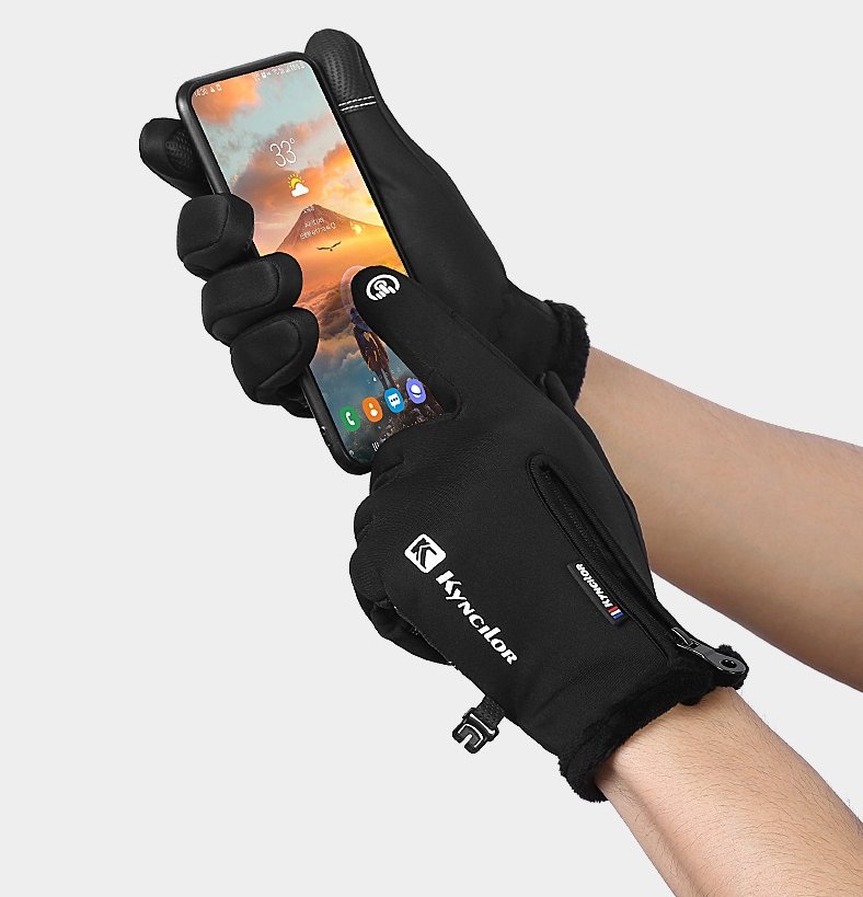 Touch Screen Winter Gloves For Outdoor Cycling   