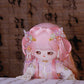Traditional Wig and Bun Set for 20cm Cotton Dolls 20076:352137