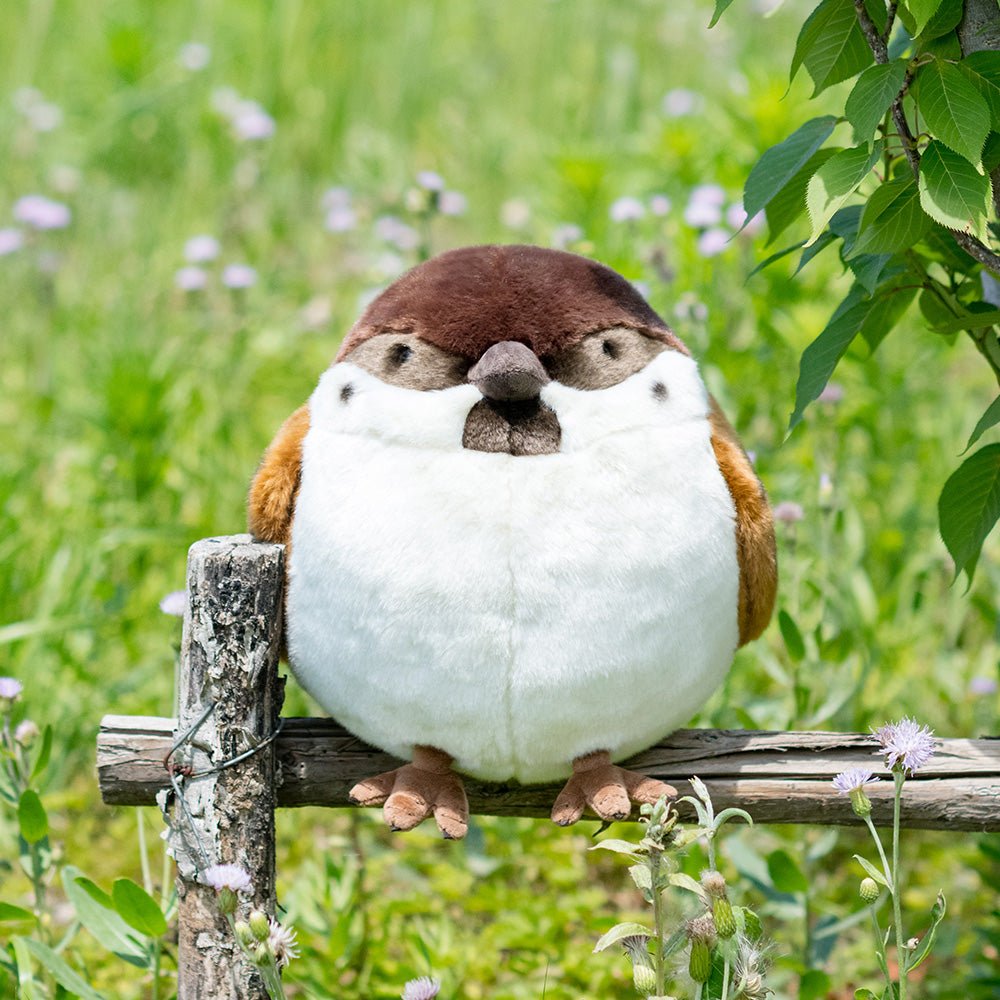 Tree Sparrow Stuffed Animal Bird Plush   