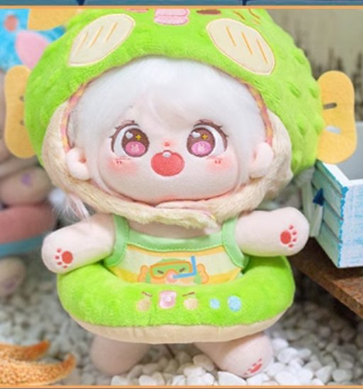 Underwater Party Fugu Sea Angel 7.9-inch Cotton Doll Clothes 20948:419837