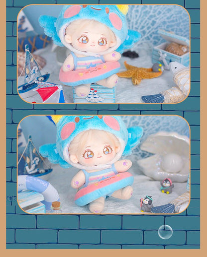 Underwater Party Fugu Sea Angel 7.9-inch Cotton Doll Clothes 20948:419853