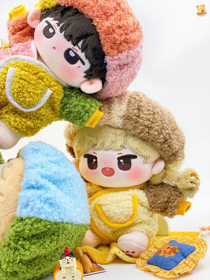 Warm Fluffy Suit Cotton Doll Clothes 5350:426687