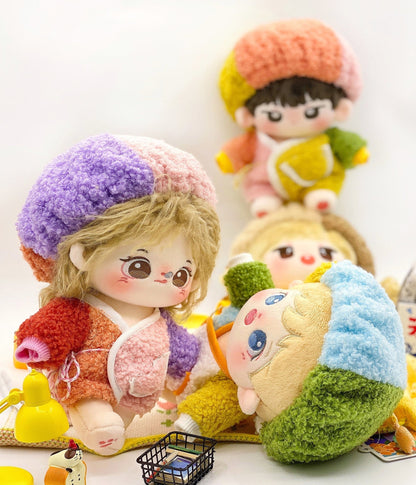 Warm Fluffy Suit Cotton Doll Clothes 5350:426685