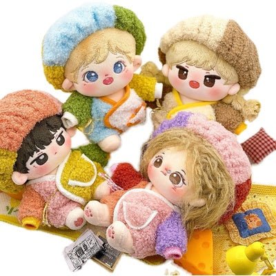 Warm Fluffy Suit Cotton Doll Clothes 5350:426675