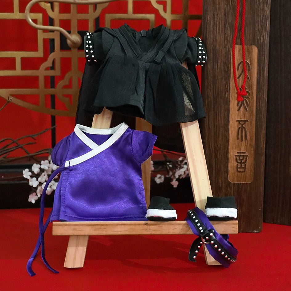 Wei Wuxian Lan Wangji Ancient Style Cotton Doll Clothes Set 20036:374203