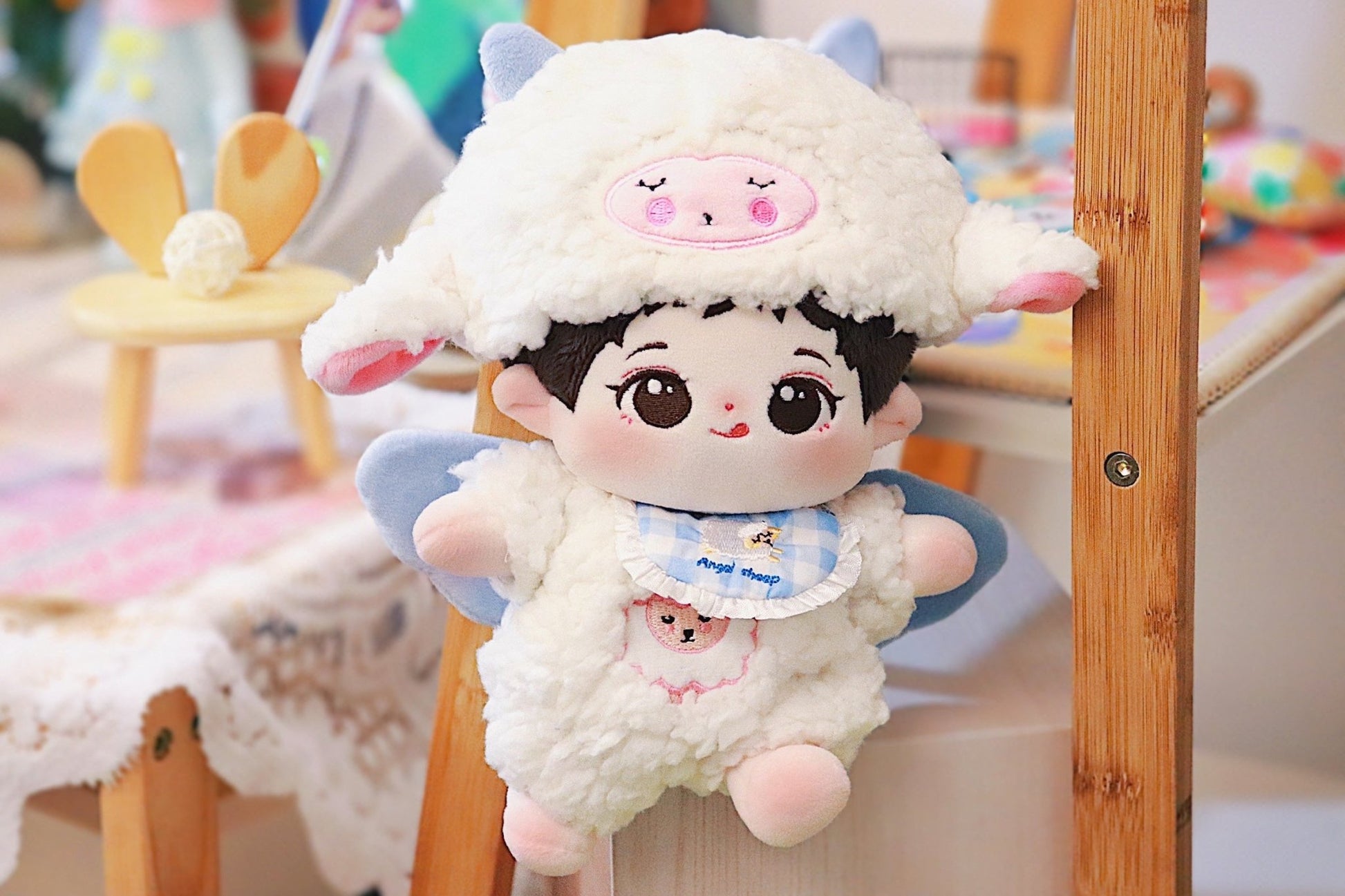Well-Behaved Angel Sheep Set Plush Doll Clothes 5354:426663