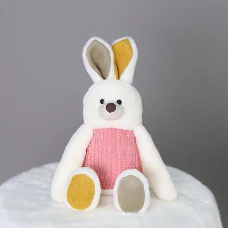 White Bunny Bear Fox Plush Toys white rabbit 32 cm/12.6 inches 