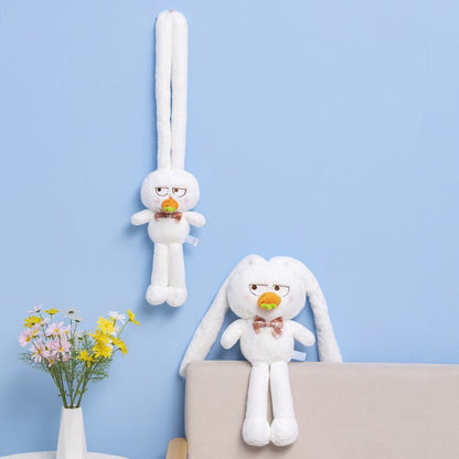 White Bunny Plush Toys Long Ears Rabbit Doll - TOY-PLU-30101 - yangzhouyile - 42shops