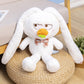 White Bunny Plush Toys Long Ears Rabbit Doll - TOY-PLU-30102 - yangzhouyile - 42shops