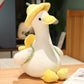 White Duck Plush Toy With The Backpack - TOY-PLU-74404 - Yangzhou burongfang - 42shops