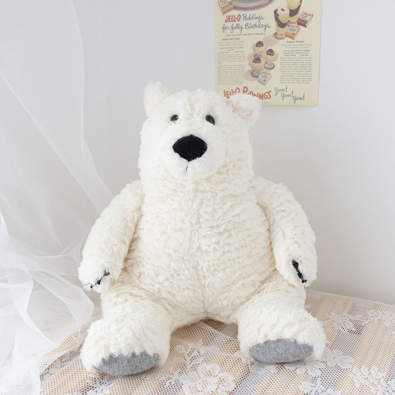 White Polar Bear Plush Doll - TOY-PLU-96601 - Weifangqingdegongyi - 42shops