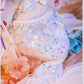 White Purple Blue Sea-maid Cotton Doll Clothes   