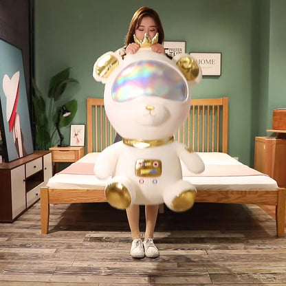 White Space Bear Doll Plush Toy Astronaut Pillow - TOY-PLU-72001 - Yangzhoujijia - 42shops