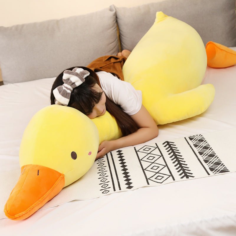 White Yellow Pink Duck Plush Toy Body Pillows - TOY-PLU-65825 - Yangzhouburongfang - 42shops