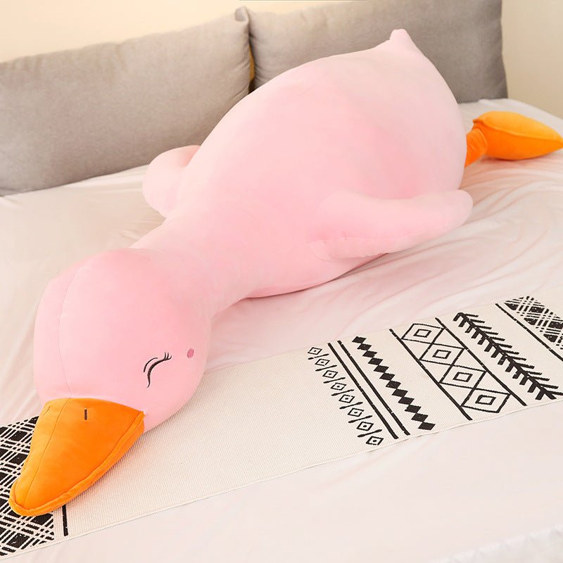 White Yellow Pink Duck Plush Toy Body Pillows - TOY-PLU-65813 - Yangzhouburongfang - 42shops
