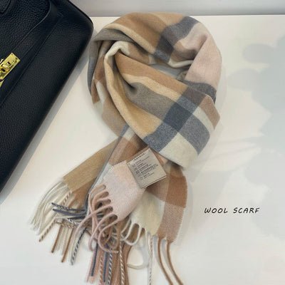 Wool Plaid Men And Women Scarf Multicolor - TOY-ACC-15505 - LAN GE - 42shops