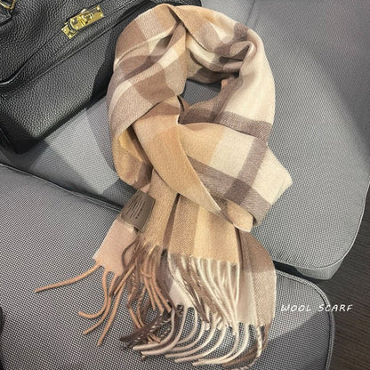 Wool Plaid Men And Women Scarf Multicolor - TOY-ACC-15502 - LAN GE - 42shops