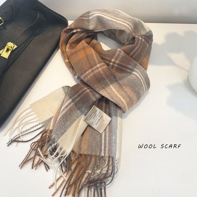 Wool Plaid Men And Women Scarf Multicolor - TOY-ACC-15507 - LAN GE - 42shops
