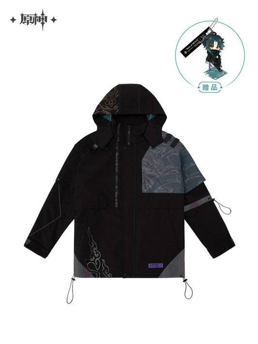 Xiao Genshin Impact Black Work Jacket (2XL 3XL L M S XL XS) 13758:428225