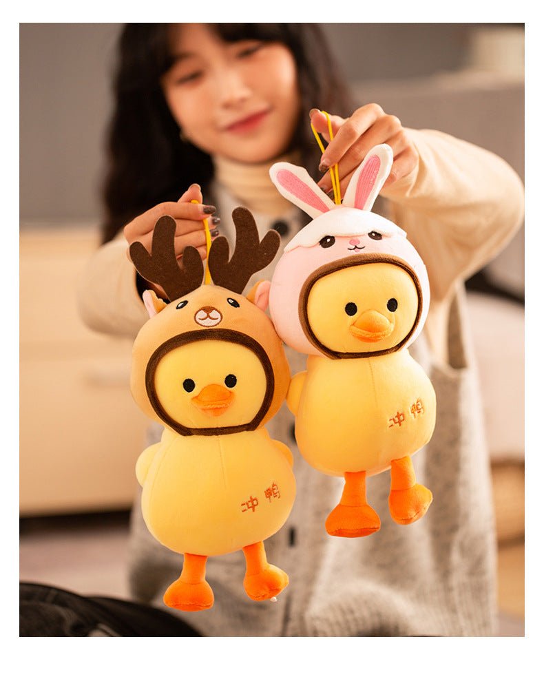 Yellow Duck Plush Toy Stuffed Animal - TOY-PLU-30901 - yangzhouyile - 42shops
